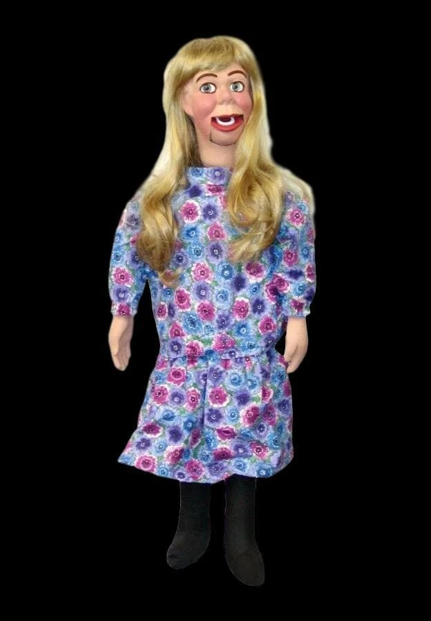 Morris "Female" Professional Ventriloquist Dummy Props 3 Morris "Female" Professional Ventriloquist Dummy Props