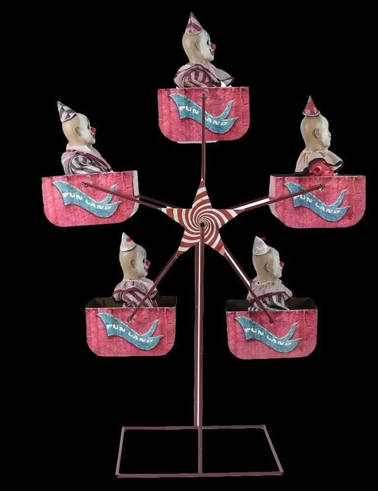 Morris "Ferris Wheel" Electric Animated Halloween Prop Props 3 Morris "Ferris Wheel" Electric Animated Halloween Prop Props