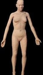 Distortions Props "Flex Female Body" Posable Halloween Prop