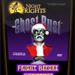 Night Frights Horror Movie Props "Ghost Bust - Fright Before Christmas" Animated Haunted Projection Prop