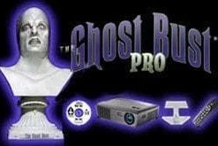 Night Frights Horror Movie Props "Ghost Bust - Fright Before Christmas" Animated Haunted Projection Prop