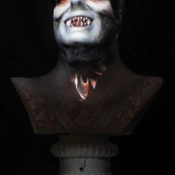 Night Frights Horror Movie Props "Ghost Bust - Ghost Host" Animated Haunted Projection Prop