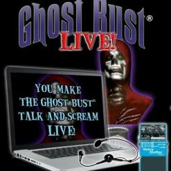 Night Frights "Ghost Bust - Live" Haunted Projection Software Horror Movie Props