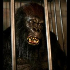 The Horror Dome Animatronics "Gorilla In A Cage" Professional Halloween Animatronic