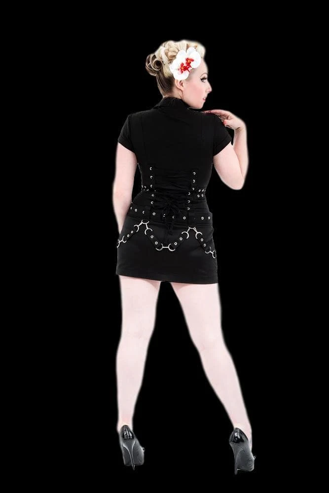 The Horror Dome Costumes "Gothic Asylum Mini Dress" HD Hollywood Costume 6 The Horror Dome Costumes "Gothic Asylum Mini Dress" HD Hollywood Costume