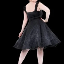 The Horror Dome "Gothic Ghoul Dress In Black" HD Hollywood Costume Costumes