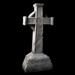 Distortions "Gothic Gravestone" Electric Animated Graveyard Prop Props