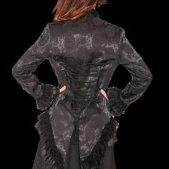 The Horror Dome "Gothic Sexy Jacket In Black" HD Hollywood Costume