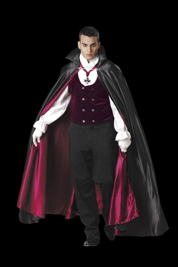 Morris Costumes "Gothic Vampire With Teeth" Costume (Adult Size) 3 Morris Costumes "Gothic Vampire With Teeth" Costume (Adult Size)