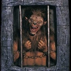 Morris "Gothic Werewolf Wall-Breaker" 3D Hanging Halloween Decoration Decorations