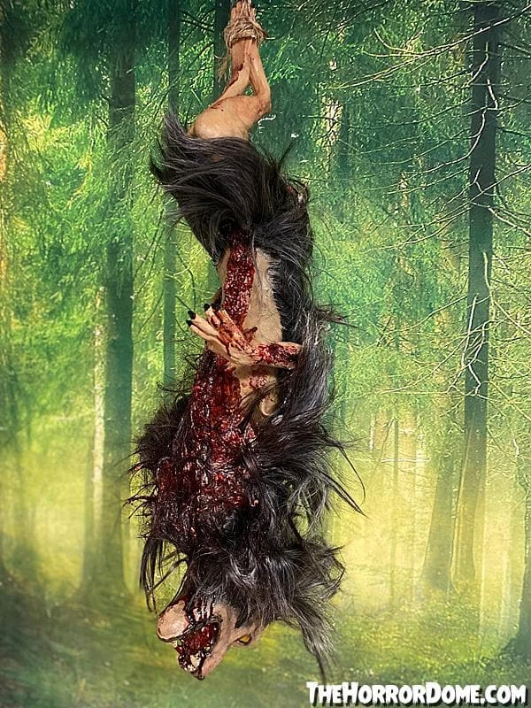 The Horror Dome Gutted Baby Werewolf Hanging Prop Props 4 The Horror Dome Gutted Baby Werewolf Hanging Prop Props