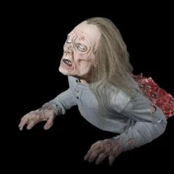 Distortions "Half Dead" Electric Animated Zombie Halloween Prop Props