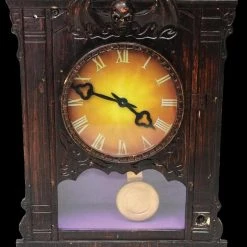 Morris "Haunted Clock" Animated Halloween Prop - Open Box