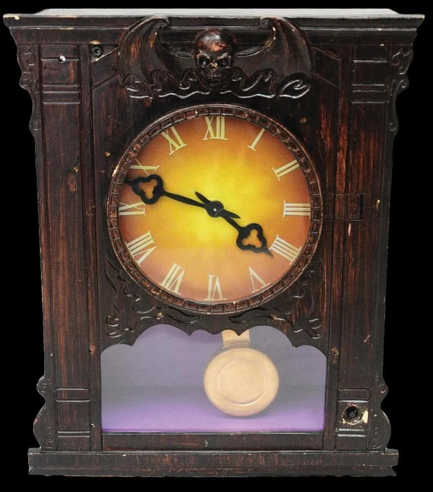 Morris "Haunted Clock" Animated Halloween Prop - Open Box 3 Morris "Haunted Clock" Animated Halloween Prop - Open Box