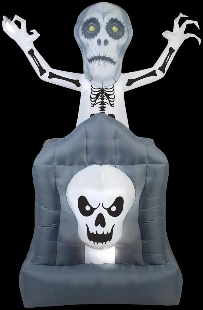 Morris Decorations "Haunted Ghost" Pop-Up Air-blown Inflatable Halloween Decoration 3 Morris Decorations "Haunted Ghost" Pop-Up Air-blown Inflatable Halloween Decoration