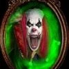 Night Frights "Haunted Mirror - Killer Clown" Professional Animated Halloween Decoration Clown Props