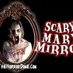 Night Frights "Haunted Mirror - Scary Mary" Professional Animated Halloween Decoration