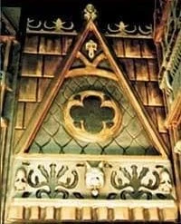 Morris Decorations "House Of The Dead - Gable" Haunted House Facade