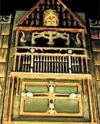 Morris Decorations "House Of The Dead - Tower Panel" Haunted House Facade