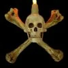 Skeletons And More "Humerus Bone Wall Sconce With 3 Inch Skull" Haunted House Lighting 2 Skeletons And More "Humerus Bone Wall Sconce With 3 Inch Skull" Haunted House Lighting