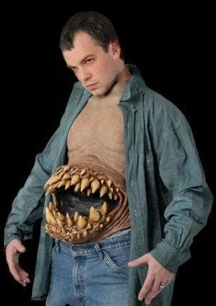 Morris "Hunger Pains Latex Chest" Halloween Costume Accessory 3 Morris "Hunger Pains Latex Chest" Halloween Costume Accessory