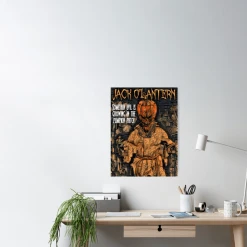 The Horror Dome Jack O'Lantern Poster