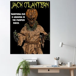 The Horror Dome Jack O'Lantern Poster