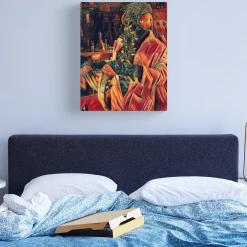 The Horror Dome Lab Experiment Canvas Print Decorations