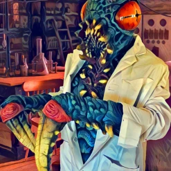 The Horror Dome Lab Experiment Poster Decorations