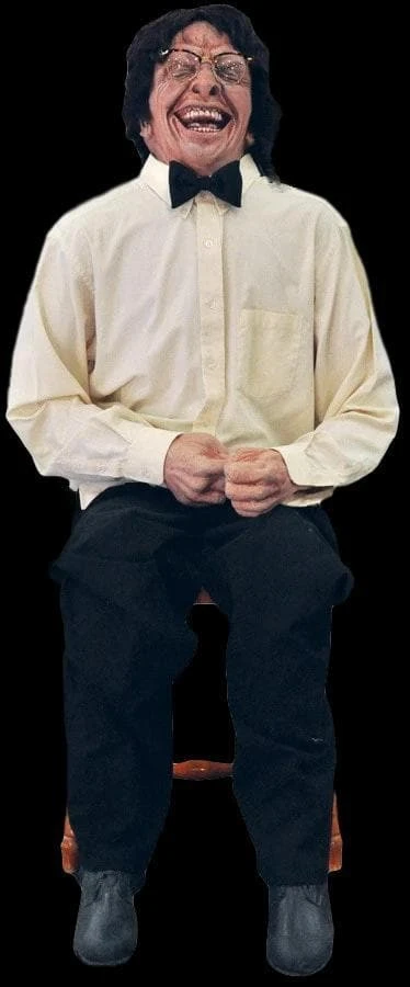 Distortions "Laughing Man" Animated Halloween Prop Props 3 Distortions "Laughing Man" Animated Halloween Prop Props