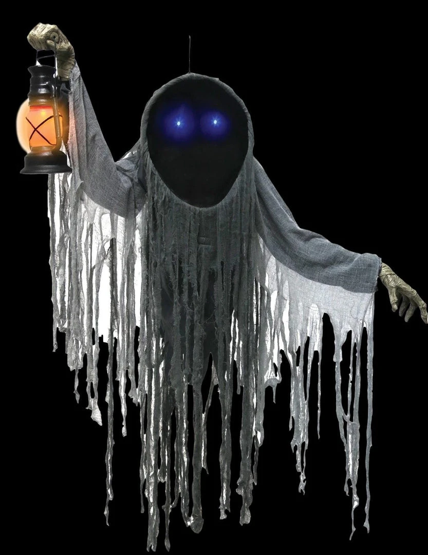 Morris Props "Looming Phantom" Electric Hanging Halloween Decoration 3 Morris Props "Looming Phantom" Electric Hanging Halloween Decoration