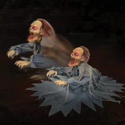 Morris "Lunging Zombie Reaper" Electric Animated Halloween Prop - Open Box Props