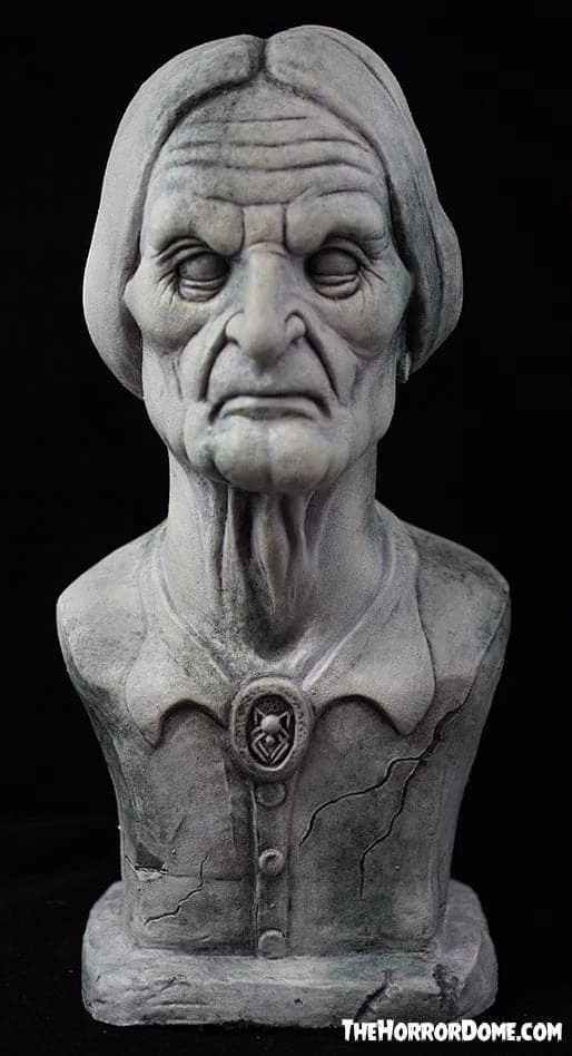 The Horror Dome Scary Props NEW For 2022 - "Madam Macy Ghostly Manor Bust" HD Exclusive Halloween Decoration 3 The Horror Dome Scary Props NEW For 2022 - "Madam Macy Ghostly Manor Bust" HD Exclusive Halloween Decoration