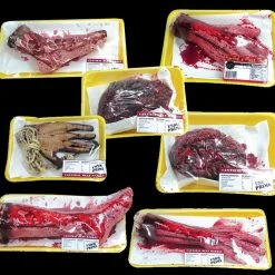 Morris Package Deals "Meat Market Body Parts" Gory Halloween Props - Package Deal