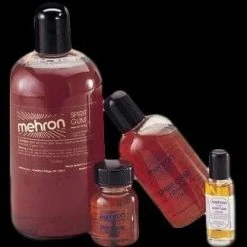 Morris "Mehron Spirit Gum - 4 1/2 Oz" Halloween Makeup / Accessory Realistic Masks