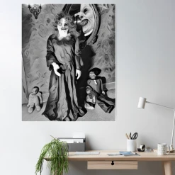 The Horror Dome Mirror Mirror Poster Decorations