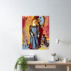 The Horror Dome Mirror Mirror Poster Decorations