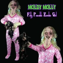 The Horror Dome "Moldy Molly - Zombie Child" Halloween Prop Props