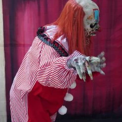 The Horror Dome Costumes "Movie Clown Suit In Red" Costume 11 The Horror Dome Costumes