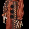 The Horror Dome "Movie Clown Suit In Orange" Costume Costumes