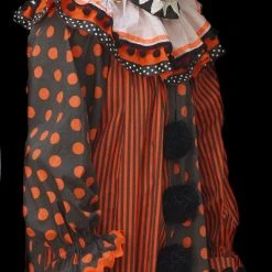 The Horror Dome "Movie Clown Suit In Orange" Costume Costumes