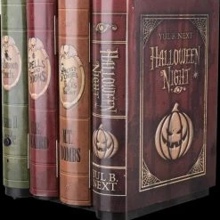 Morris "Moving Haunted Books" Animated Halloween Prop Props