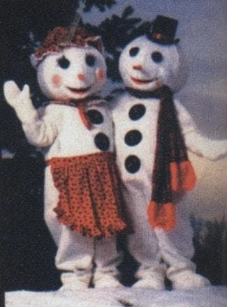 Morris "Mrs. Snowman" Professional Mascot Suit 3 Morris "Mrs. Snowman" Professional Mascot Suit