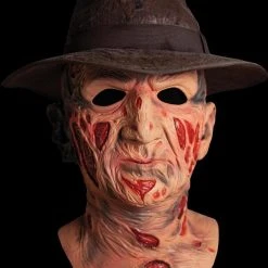Morris Scary Masks "Nightmare On Elm Street 1 - Freddy" Deluxe Mask With Hat