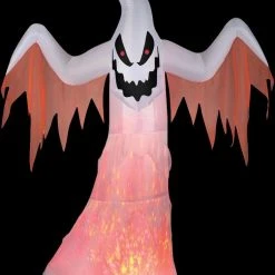 Morris Decorations "Projection Ghost" Air-blown Inflatable Halloween Decoration