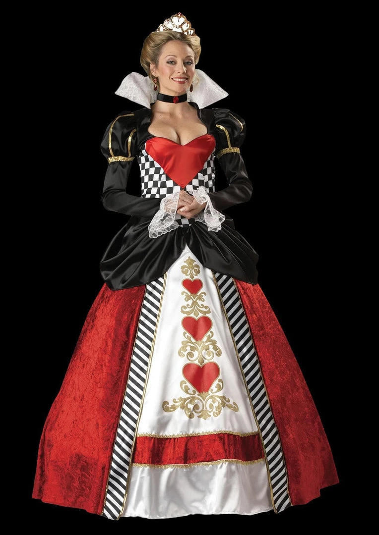 Morris Costumes "Queen Of Hearts" Deluxe Costume 3 Morris Costumes "Queen Of Hearts" Deluxe Costume