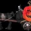 Morris "Reaper With Horse And Carriage" Air-Blown Inflatable Halloween Decoration 1 Morris "Reaper With Horse And Carriage" Air-Blown Inflatable Halloween Decoration