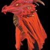 Morris Scary Masks "Red Brimstone Dragon" Mask