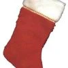 Morris "Red Plush Stocking" Christmas Decoration Christmas Decorations