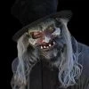 Zagone Scary Masks "Ring Master Dead" Moving Mouth Mask